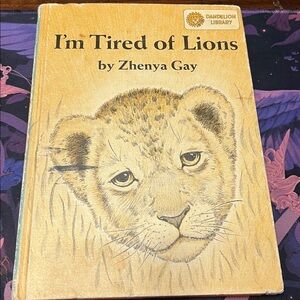 Dandelion Library I’m Tired of Lions/ Flip- Flip Book (1966)